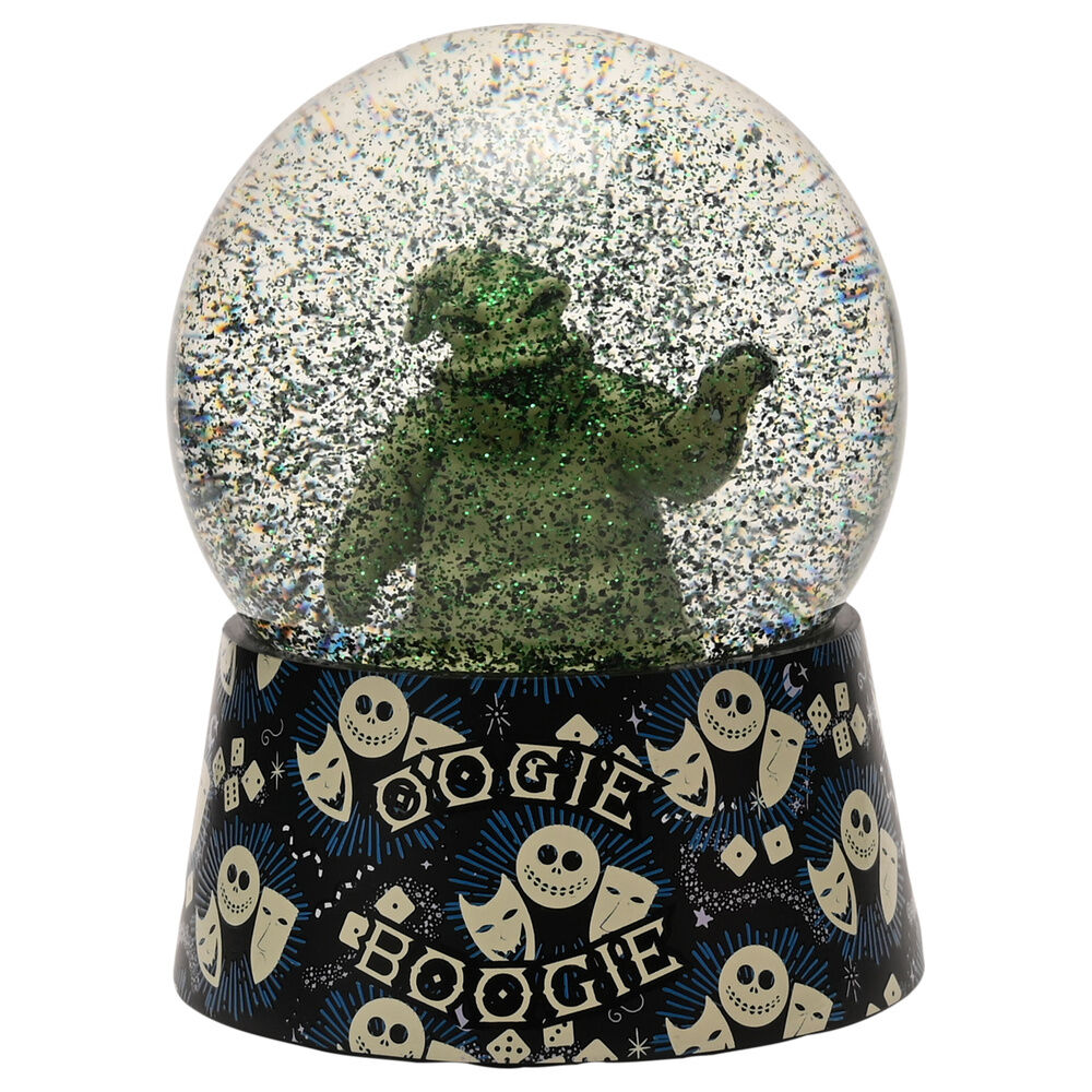 Bola de nieve Oggie Boggie Pesadilla Antes de Navidad Disney