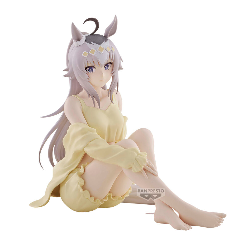 Figura Oguri Cap Relax time Umamusume Cinderella Gray 14cm