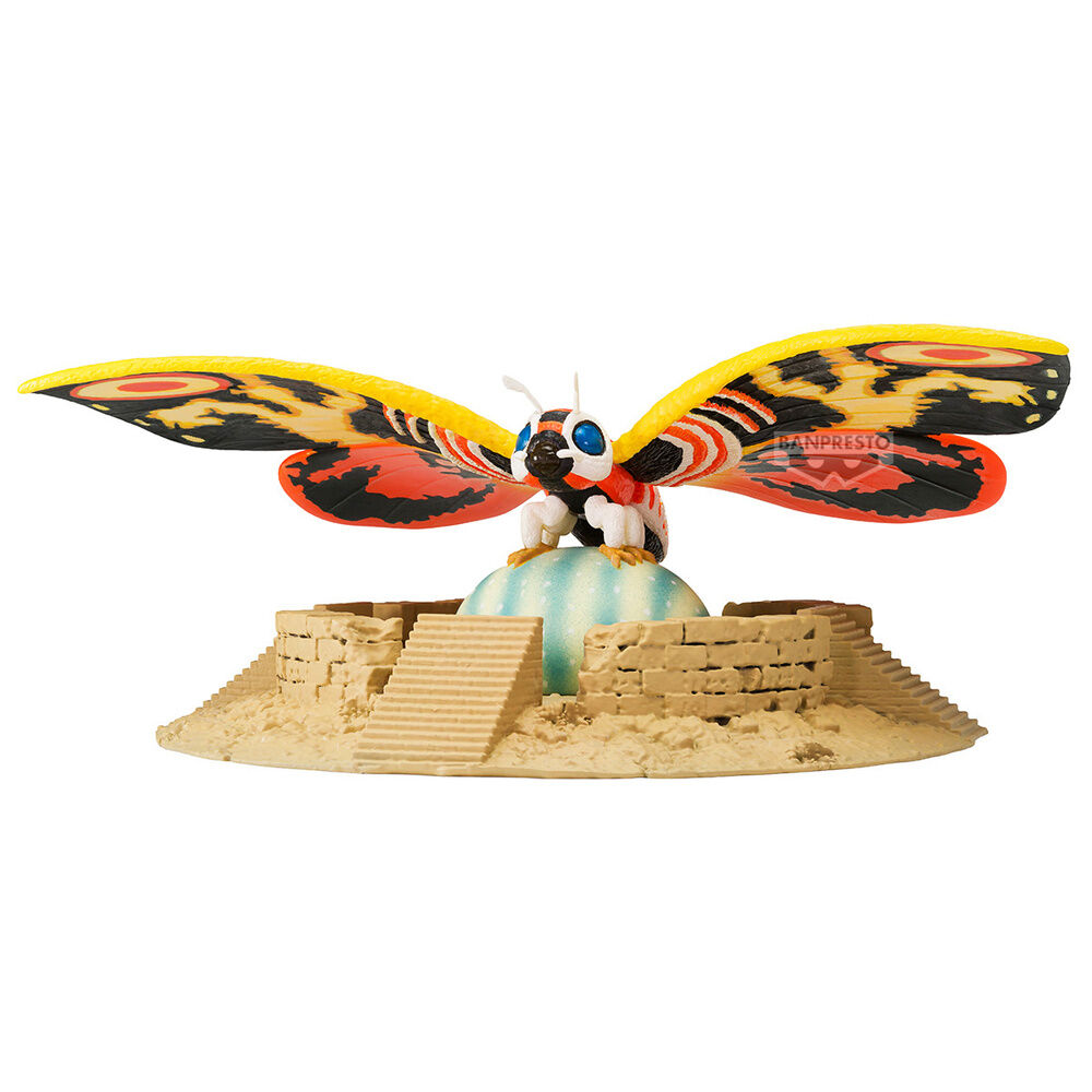 Figura Mothra 1996 Series Art Vignette Toho Monster 5cm