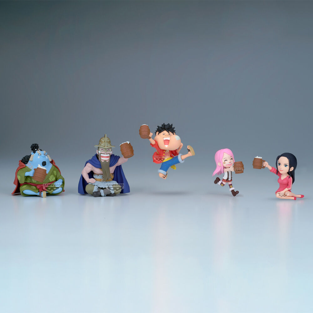 Figura Personajes World Collectable Figure Banquet 1 One Piece 7cm surtido