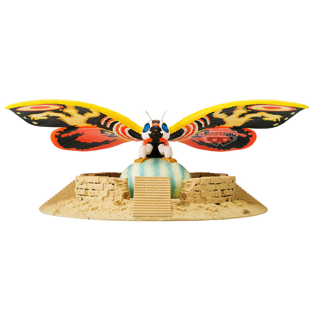 Figura Mothra 1996 Series Art Vignette Toho Monster 5cm