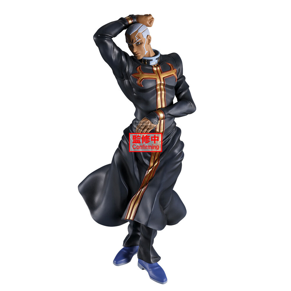 Figura Enrico Pucci Mometria Jojo Stone Ocean 22cm
