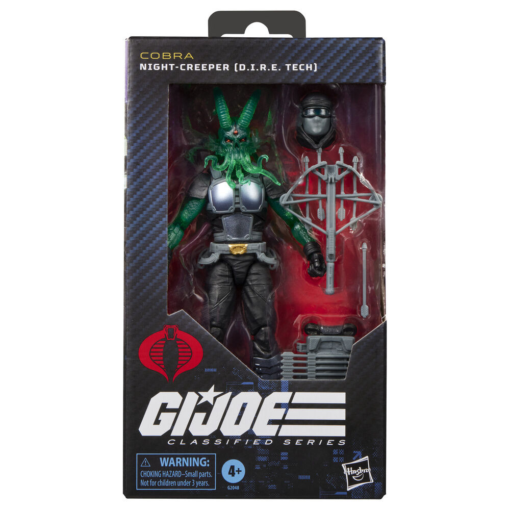 Figura Night Creeper D.I.R.E Tech Classified Series Cobra G.I. Joe 15cm