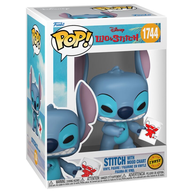 Figura POP Disney Lilo & Stitch - Stitch with Mood Chart Chase