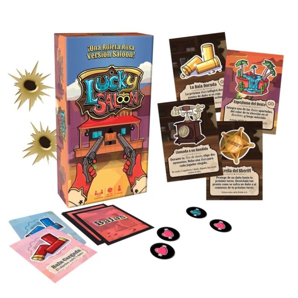 Juego de cartas Lucky Salon español
