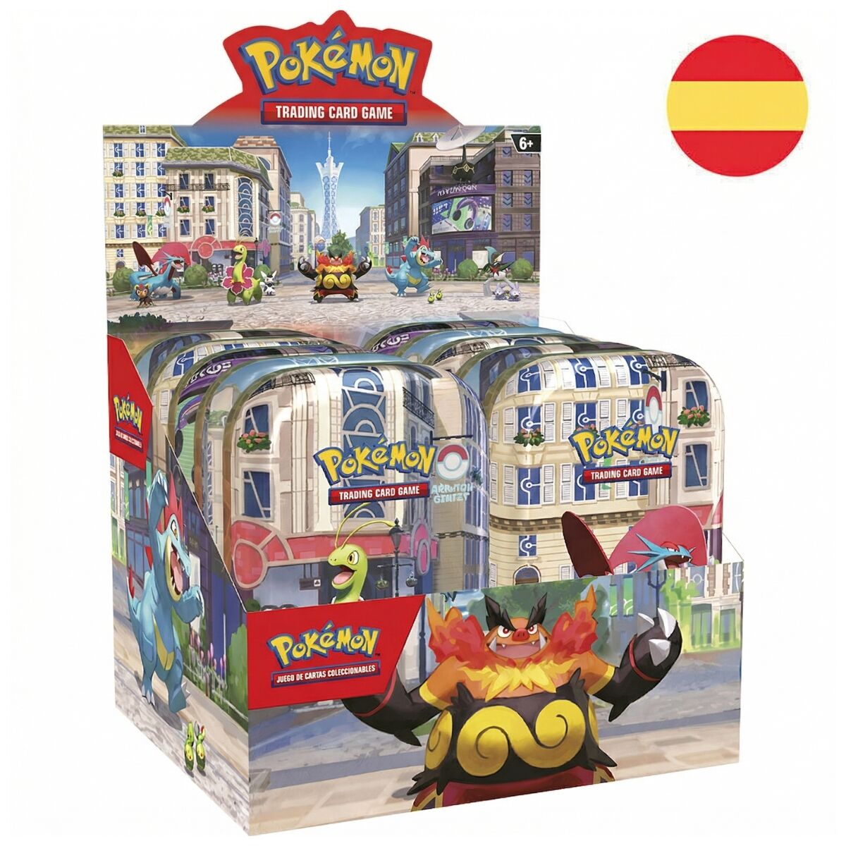 Mini Lata juego cartas Summer ex Pokemon español surtido