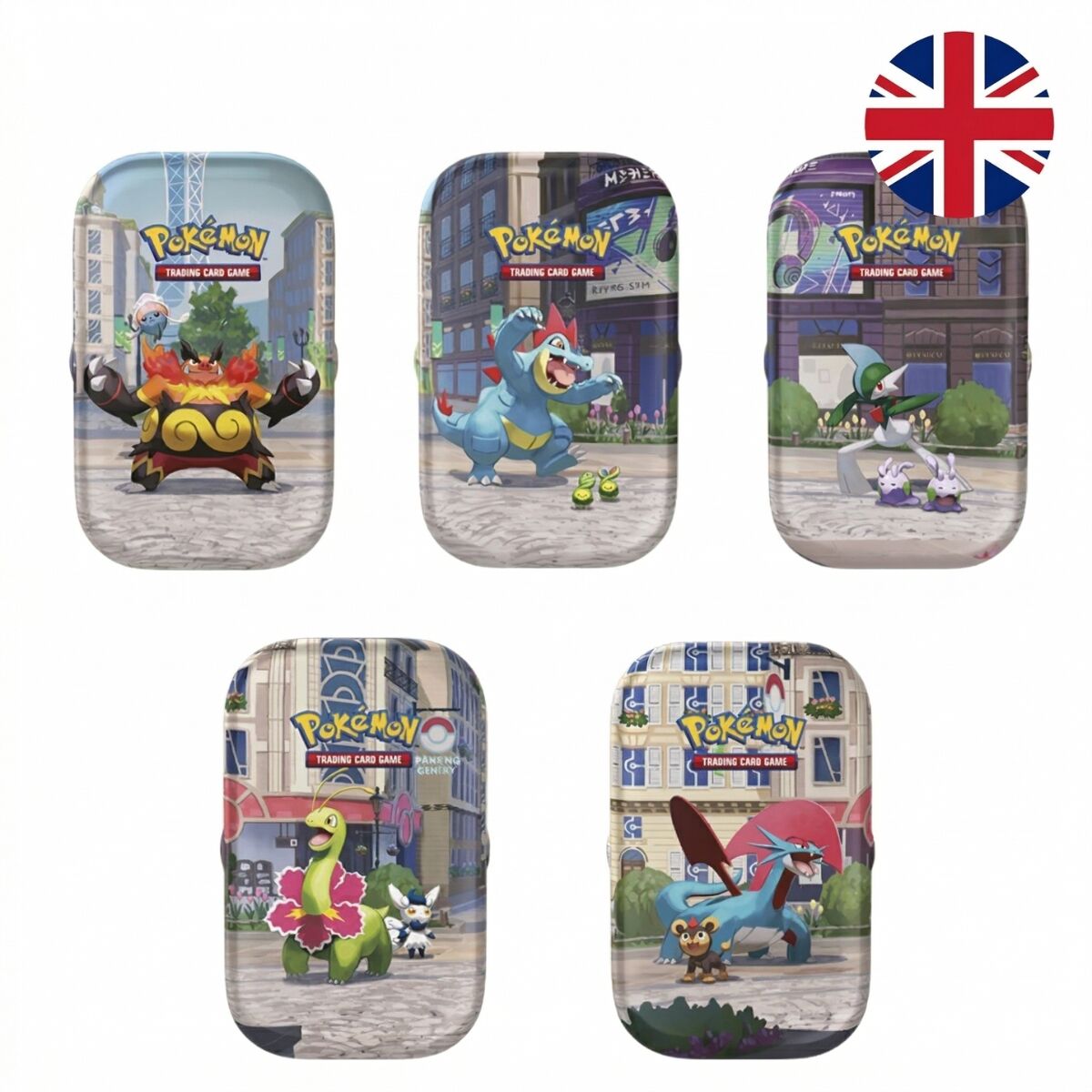 Mini Lata juego cartas Summer ex Pokemon ingles surtido