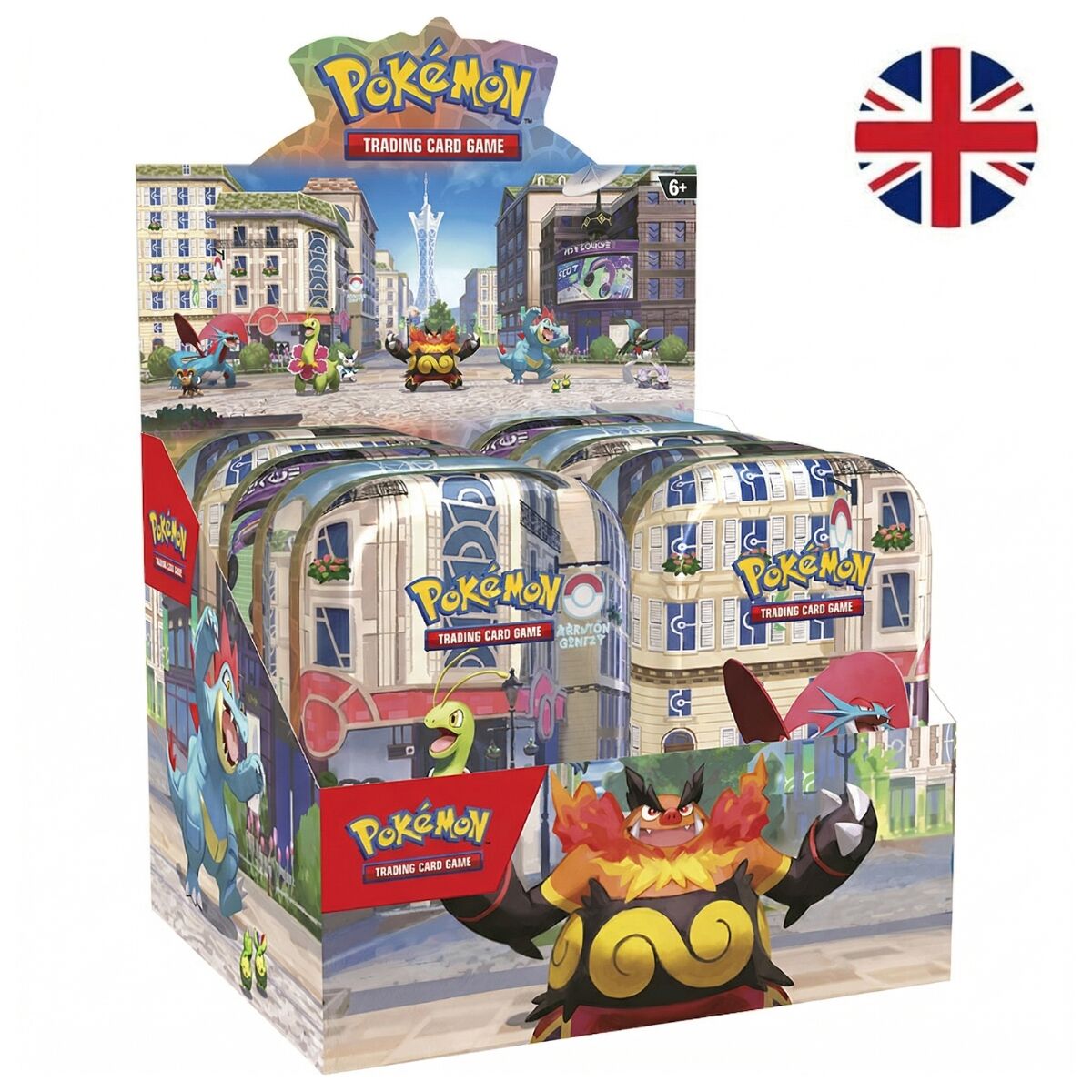 Mini Lata juego cartas Summer ex Pokemon ingles surtido