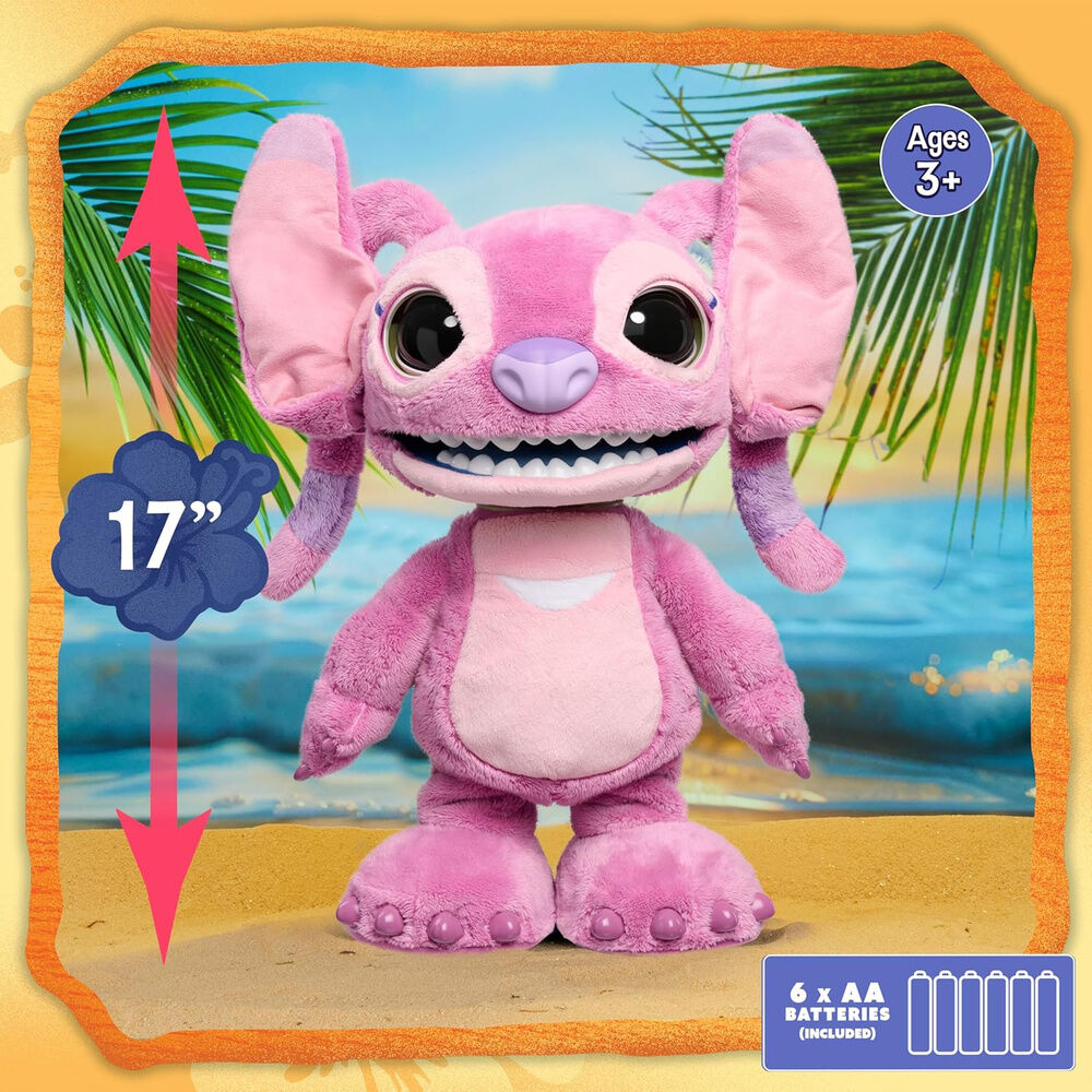 Peluche interactivo Ultimate Angel Stitch Disney