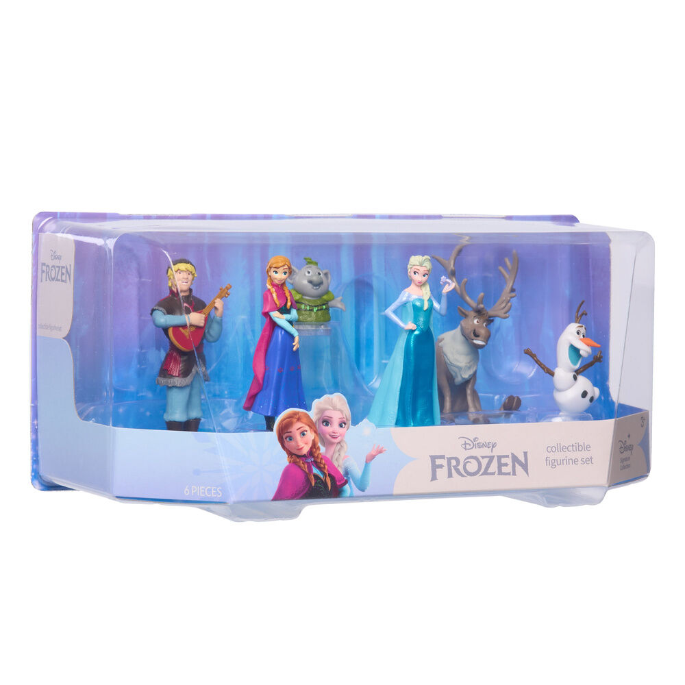 Blister 6 figuras Frozen Disney