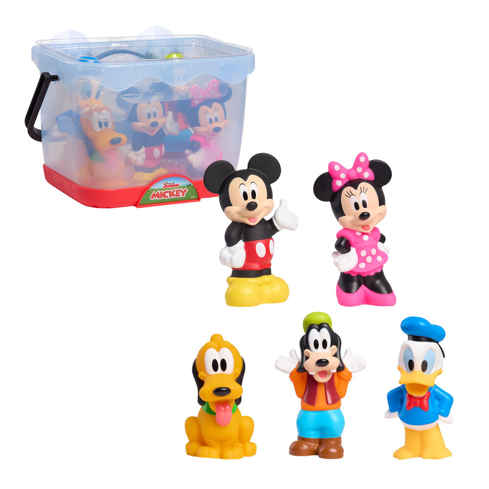 Set 5 figuras baño Mickey and Friends Disney