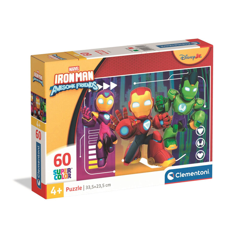 Puzzle Iron Man Marvel Ahaf 60pzs