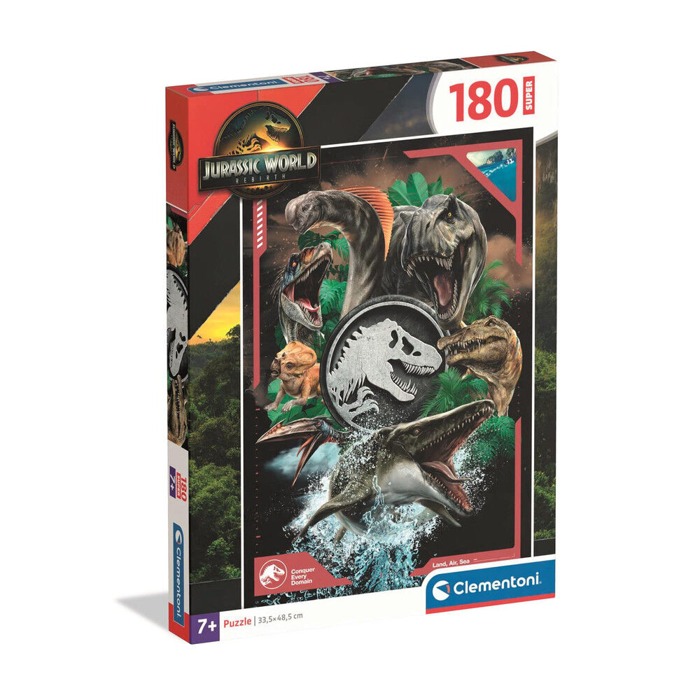 Puzzle super Jurassic World 180pzs