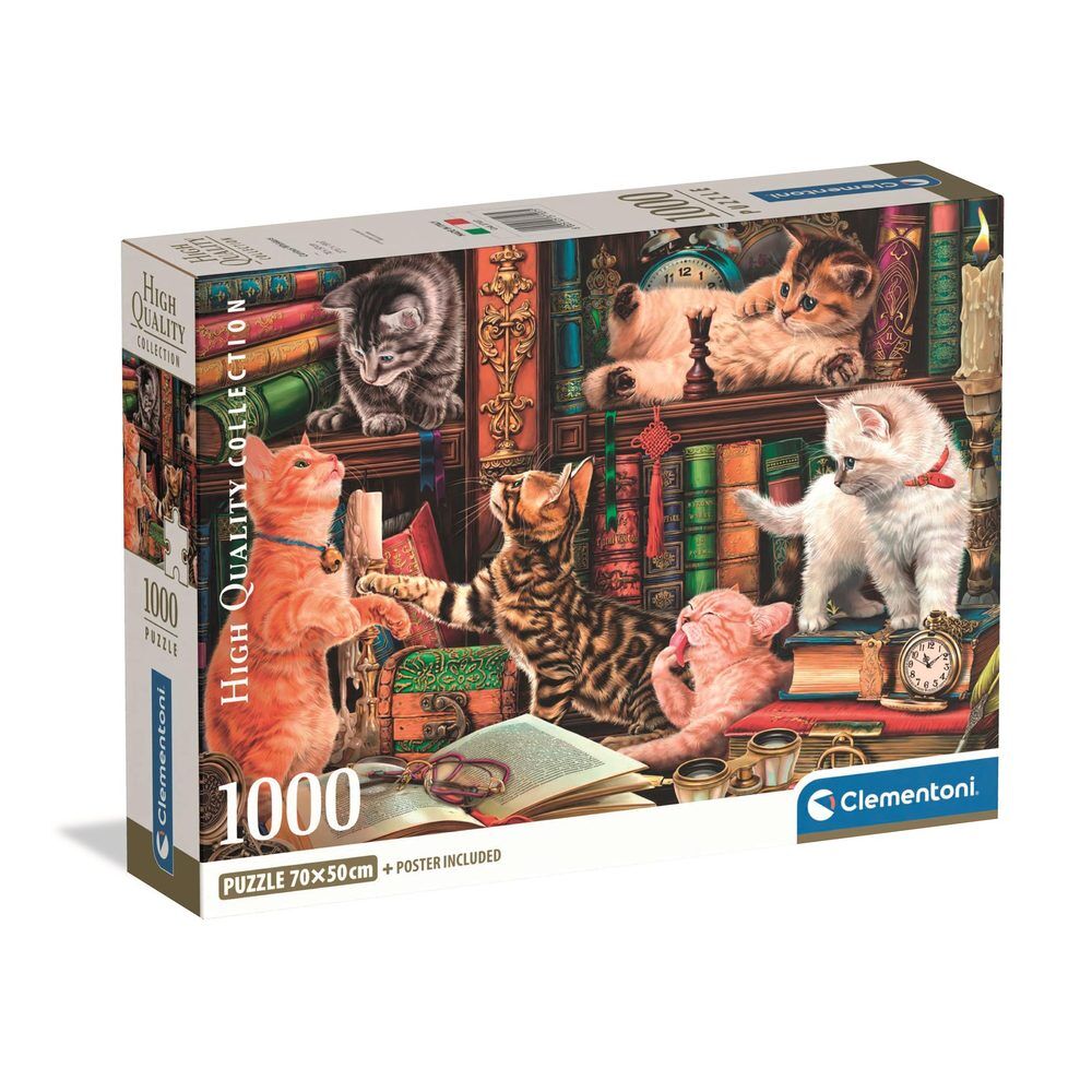 Puzzle Curious Whiskers 1000pzs