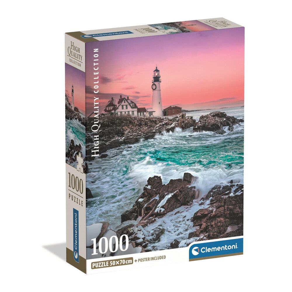 Puzzle First Snow At Portland Head 1000pzs