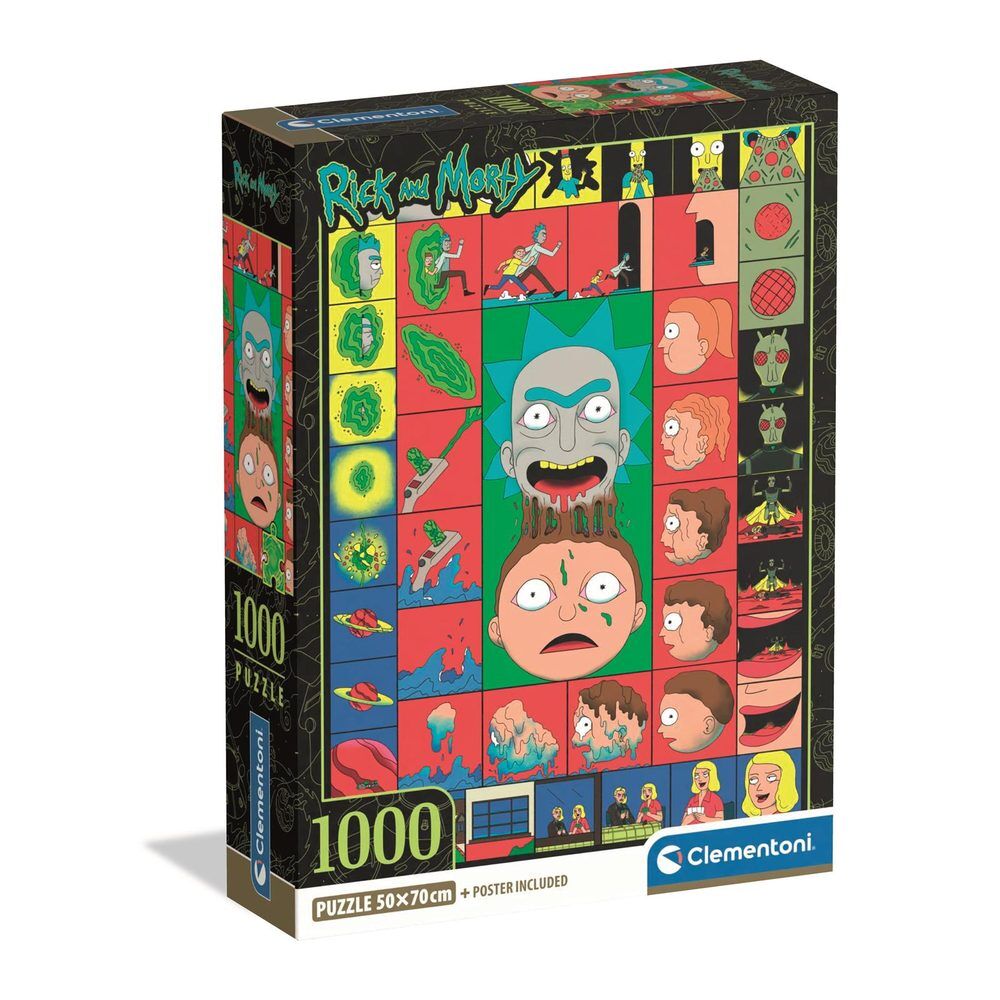 Puzzle Rick and Morty 3 1000pzs
