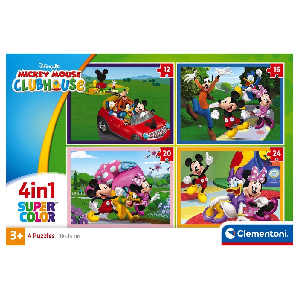 Puzzle Mickey Mouse Clubhouse Mickey Disney 12-16-20-24pzs