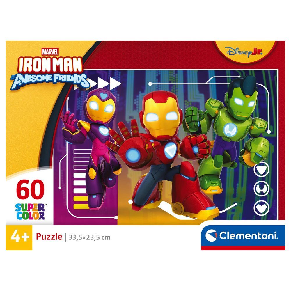 Puzzle Iron Man Marvel Ahaf 60pzs