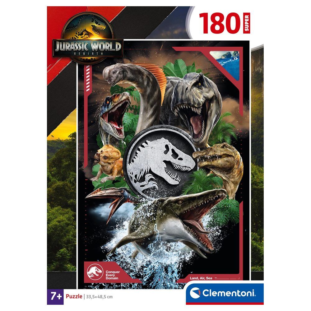 Puzzle super Jurassic World 180pzs