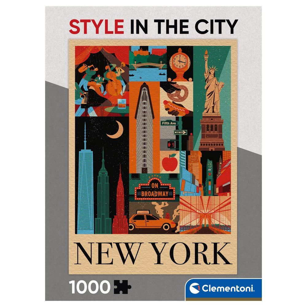 Puzzle Style In The City New York 1000pzs
