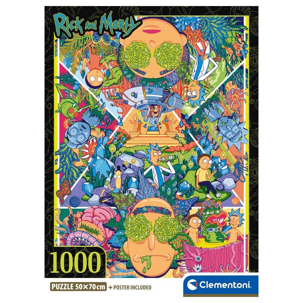 Puzzle Rick and Morty 2 1000pzs
