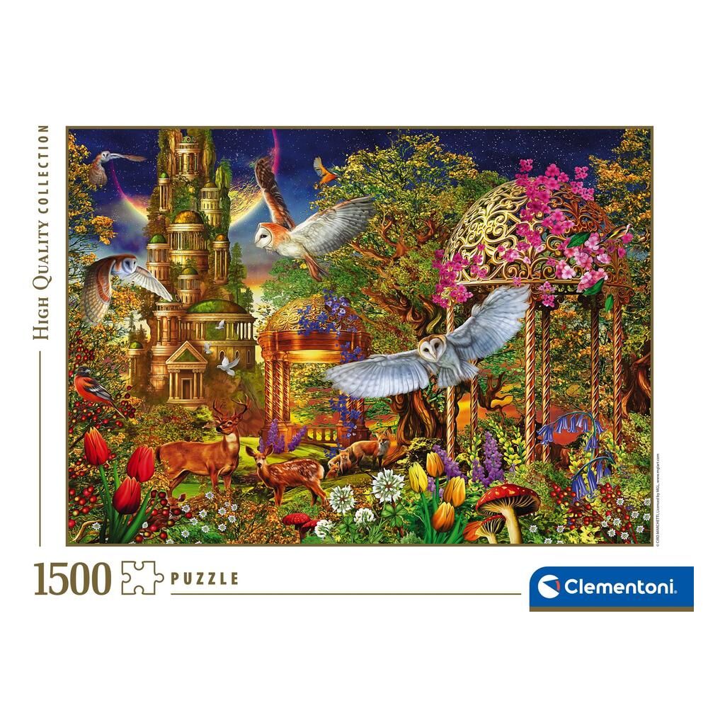 Puzzle Woodland Fantasy Garden 1500pzs