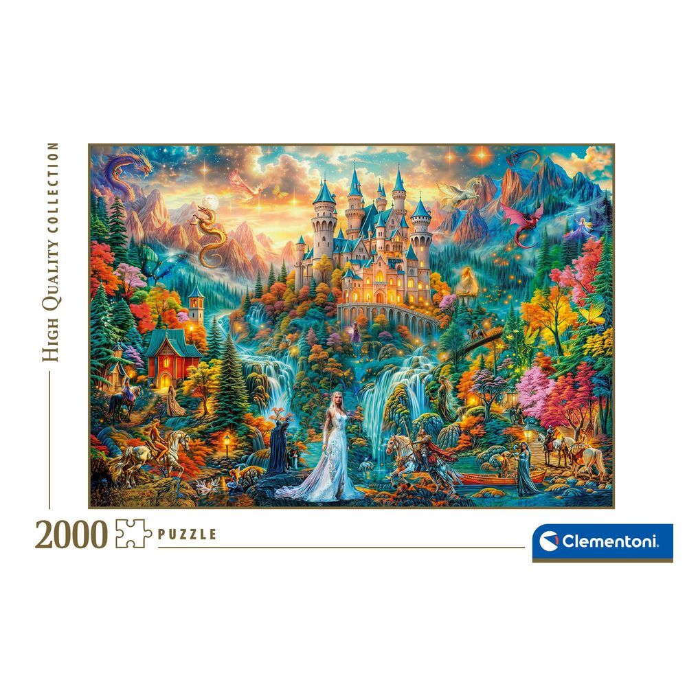Puzzle Legends Of The Hidden Realm 2000pzs