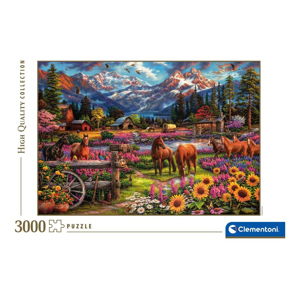 Puzzle Free To Roam 3000pzs