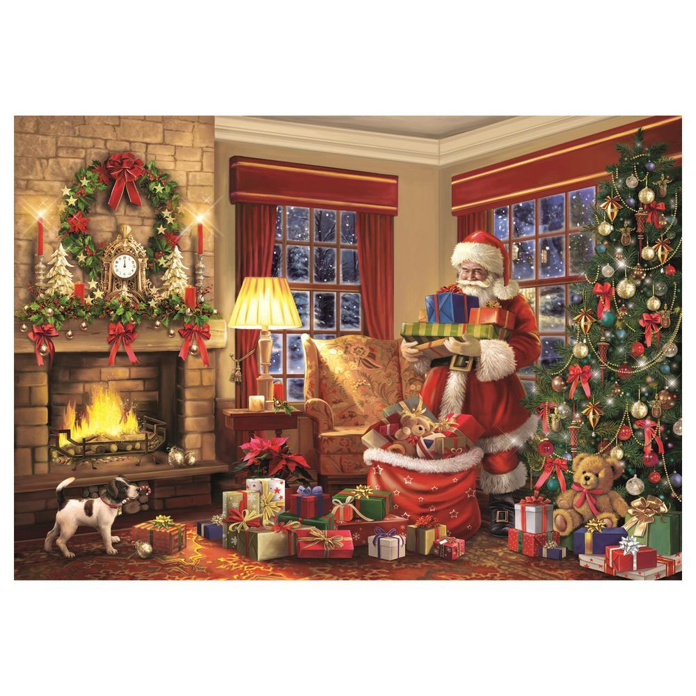 Puzzle Santa’S Visit 1000pzs