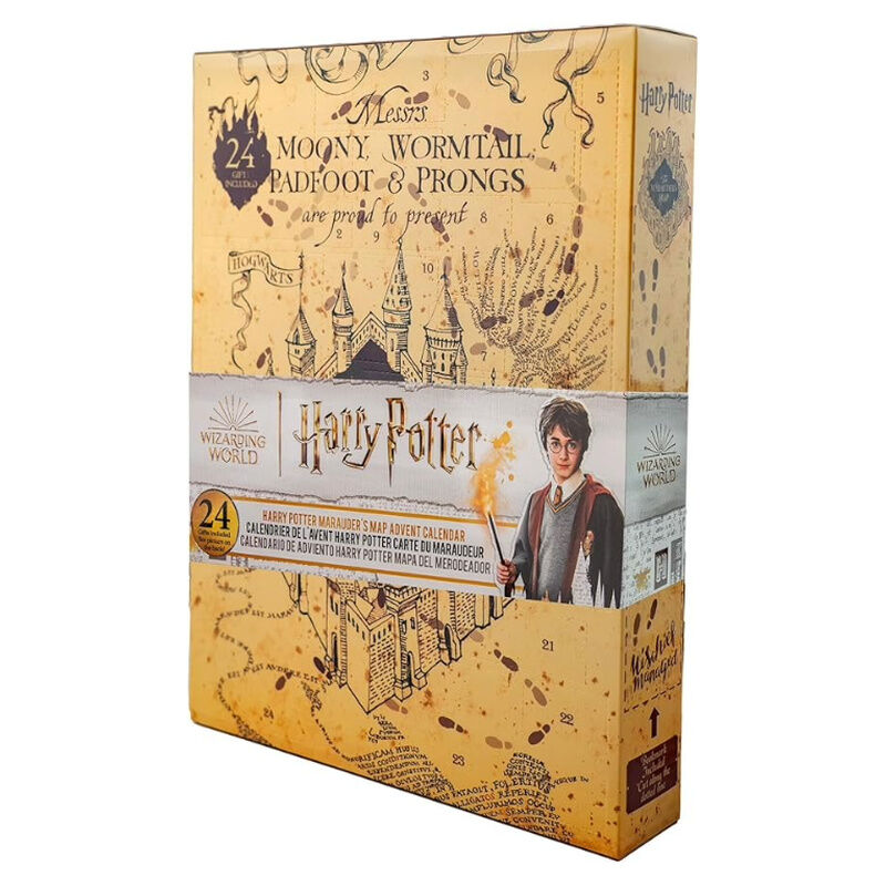 Calendario Adviento Mapa del Merodeador Harry Potter