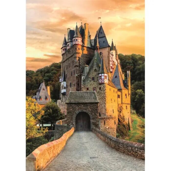 Puzzle Golden Hour At Eltz Castle 1000pzs