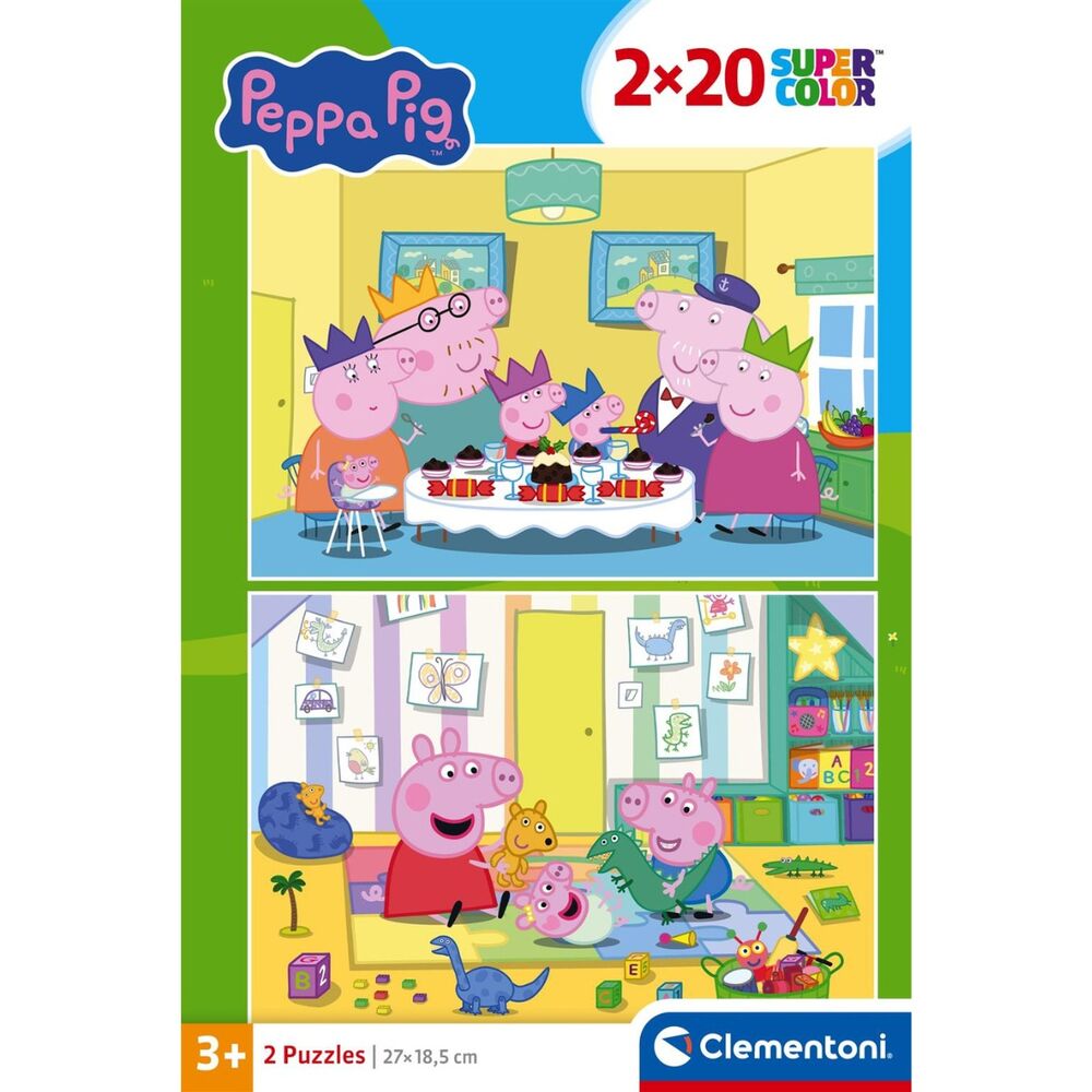 Puzzle Peppa Pig 2x20pzs