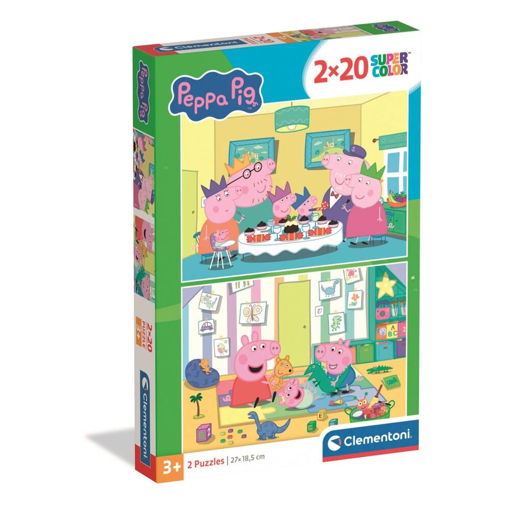 Puzzle Peppa Pig 2x20pzs