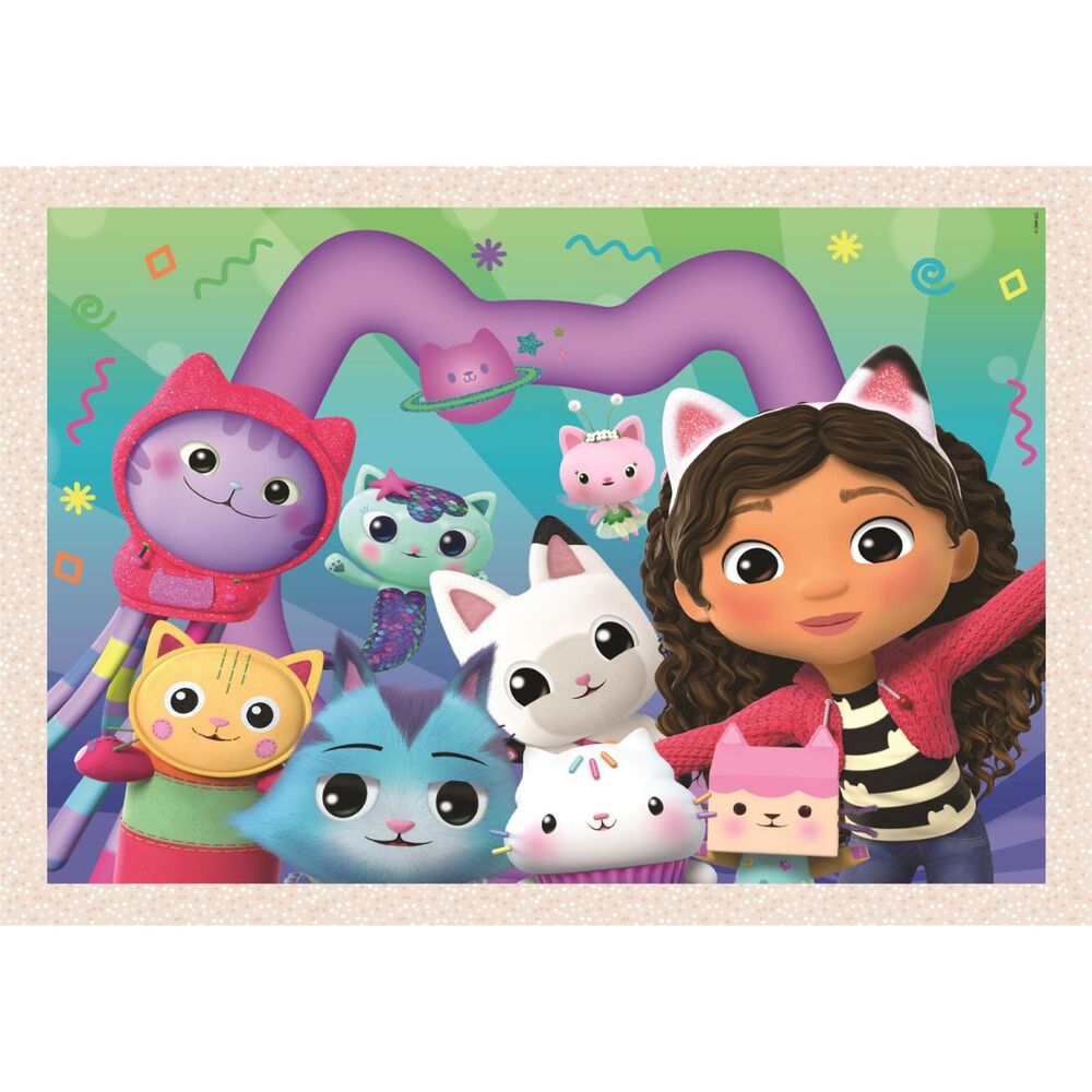 Puzzle La Casa de Muñecas de Gabby 12-16-20-24pzs