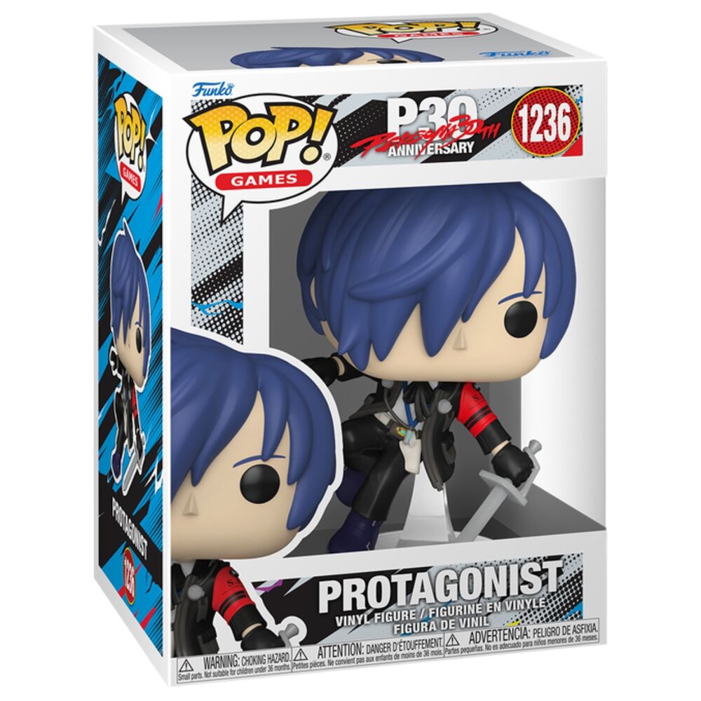 Figura POP Persona 3 Male Protagonist Makoto 30th Anniversary