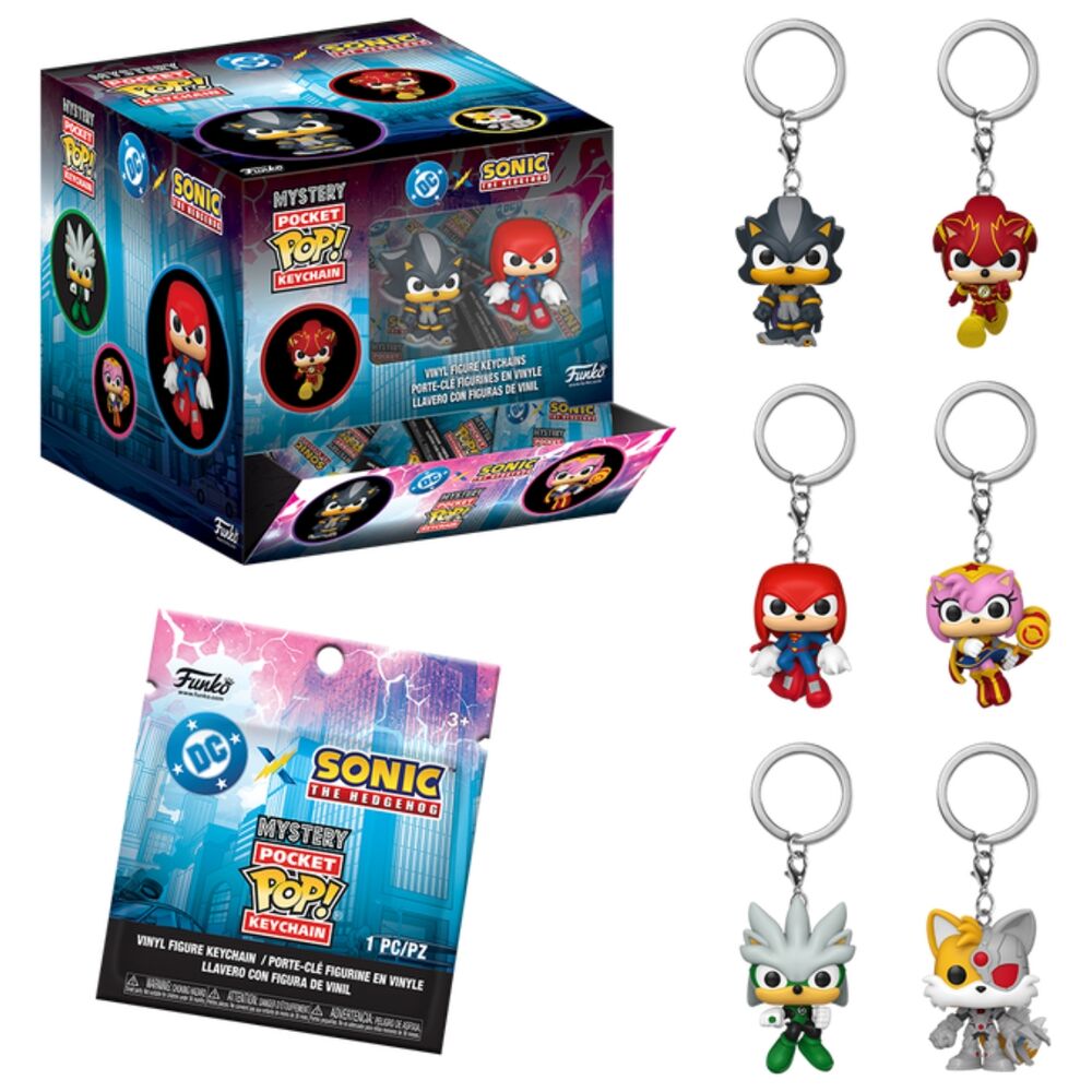 Llavero Pocket POP Mystery Sonic the Hedgehog surtido
