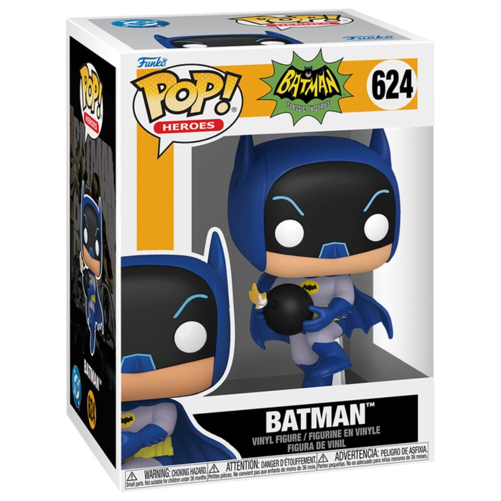 Figura POP DC Comics Batman 66 Serie 2 Batman with Bomb