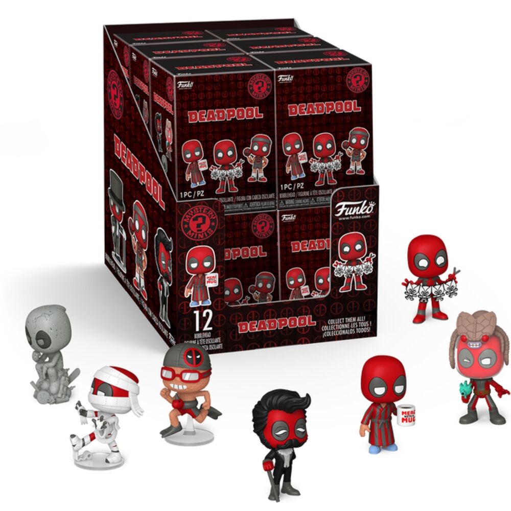 Figura Mystery Mini Marvel Deadpool serie 5 surtido
