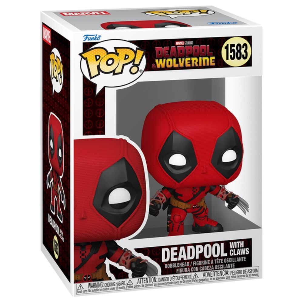 Figura POP Marvel Deadpool 3 serie 4 Deadpool with Claws