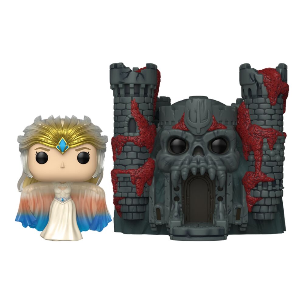 Figura POP Town Masters of the Universe Sorceress with Castle Grayskull Live Action