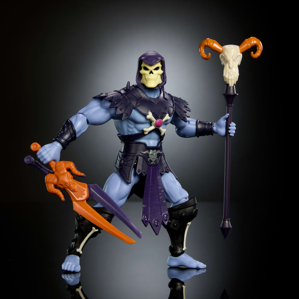 Figura Skeletor Cartoon Collection Origins Master of the Universe 14cm