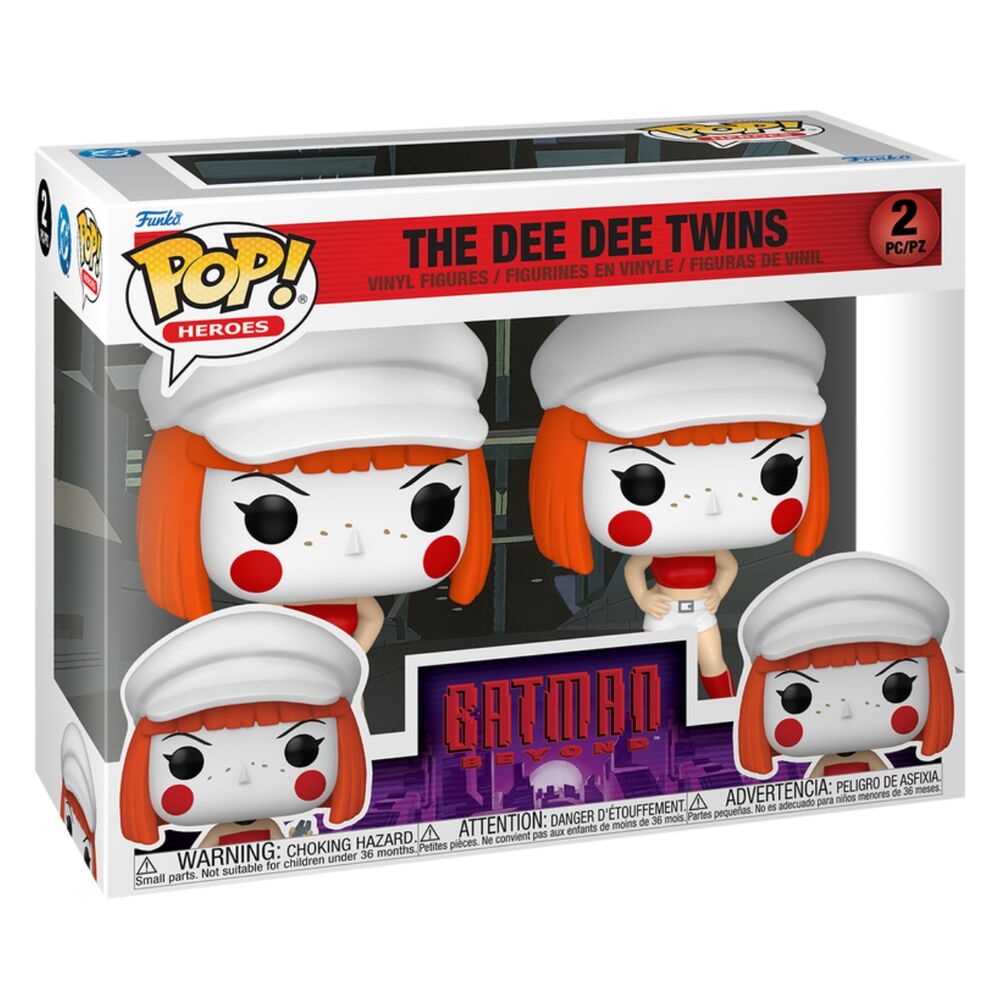 Blister 2 figuras POP DC Comics Batman Beyond The Dee Dee Twins