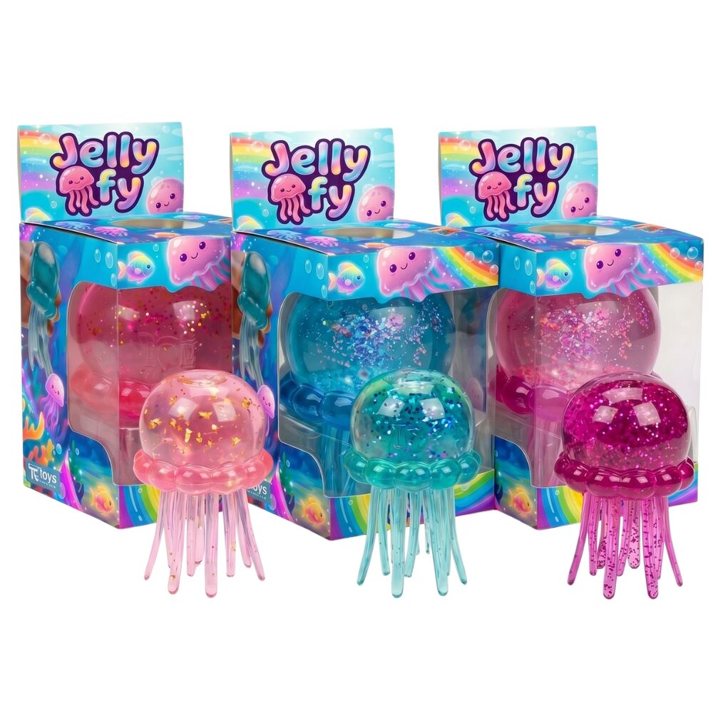Medusa Antiestres Squishy Jellyfy 8cm surtido