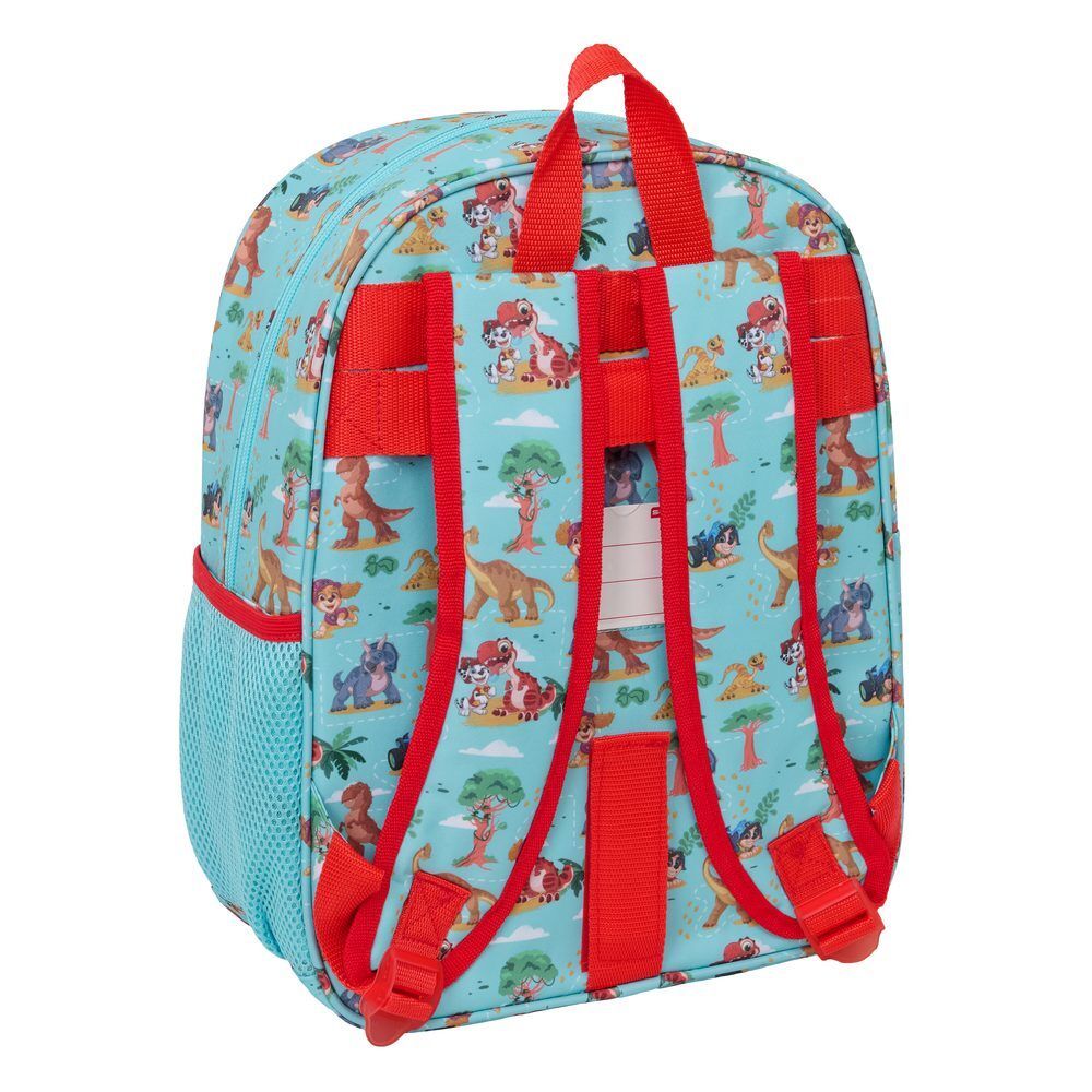 Mochila Dino Rescue Patrulla Canina Paw Patrol 34cm adaptable