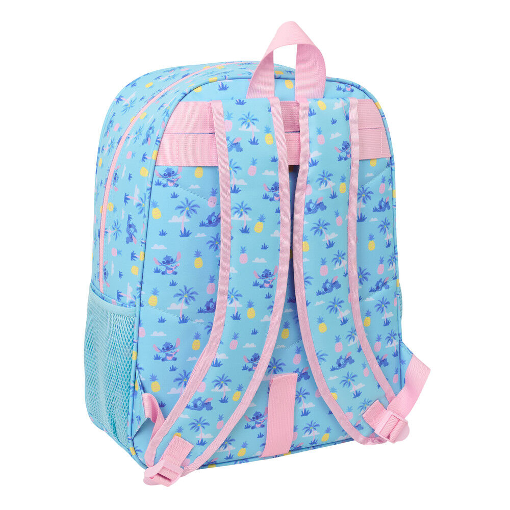 Mochila Waves Stitch Disney 42cm adaptable