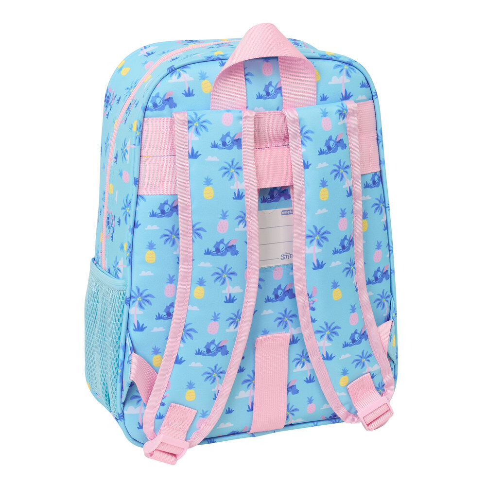 Mochila Waves Stitch Disney 34cm adaptable