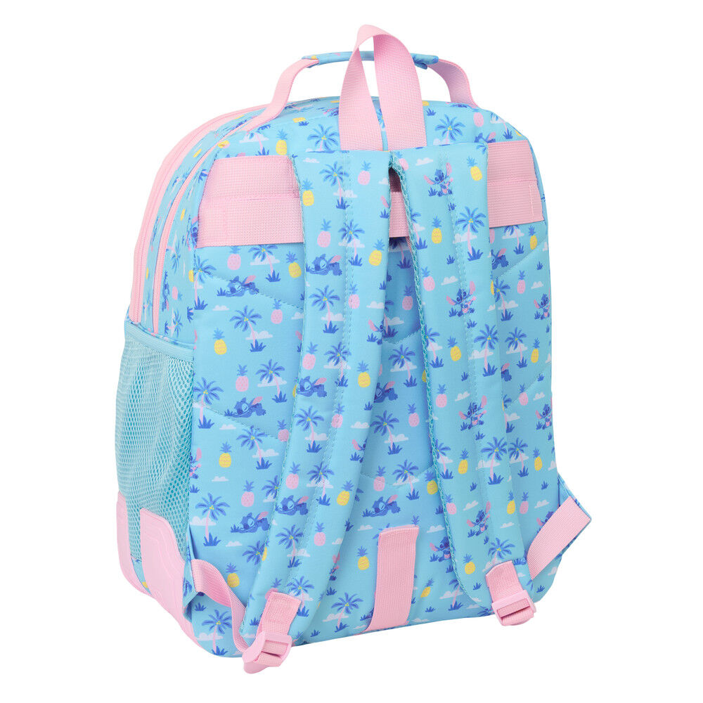 Mochila Waves Stitch Disney 42cm adaptable