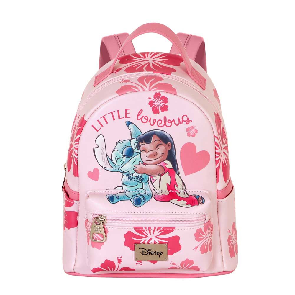 Mochila Love Stitch Disney 25cm
