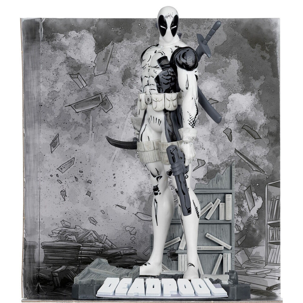 Figura Deadpool Gold Level Collection The New Mutants Marvel 25cm