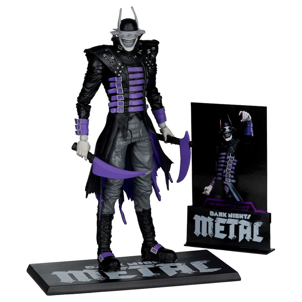 Figura The Batman Who Laughs Gold Level Collection DC Comics 18cm